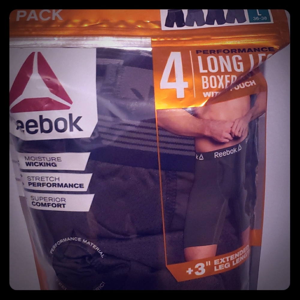 4 pack of long leg boxer briefs